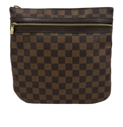 Bandolera, 590€, Bolso, Marrón, Canvas - General, Vista frontal